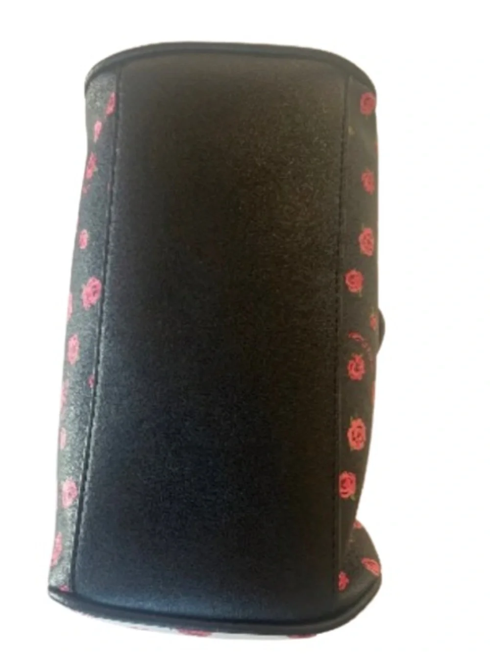 Juicy Couture Dusty Rose Promenade Black & White Floral Satchel Pink Rose Print